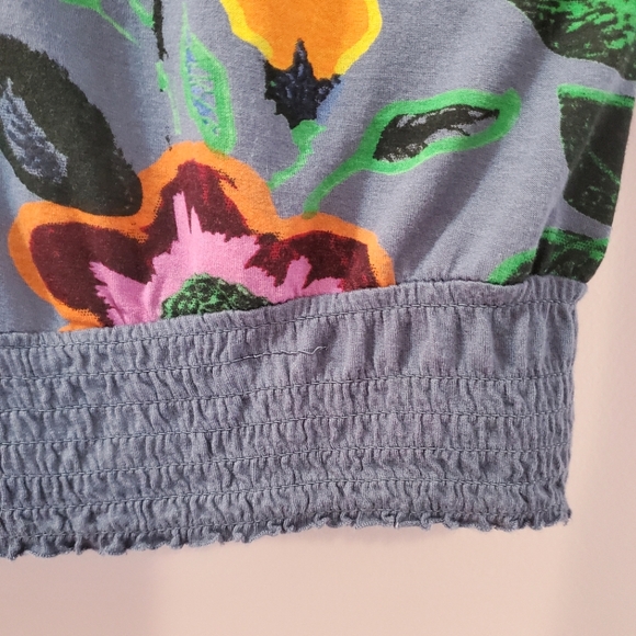 Desigual - Geisha and Floral Print Tank Top - Size M - Picture 4 of 8